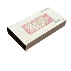 NuPhy Halo75 V2 QMK/VIA Wireless Mechanical Keyboard in Sakura Fizz LEMON Switch